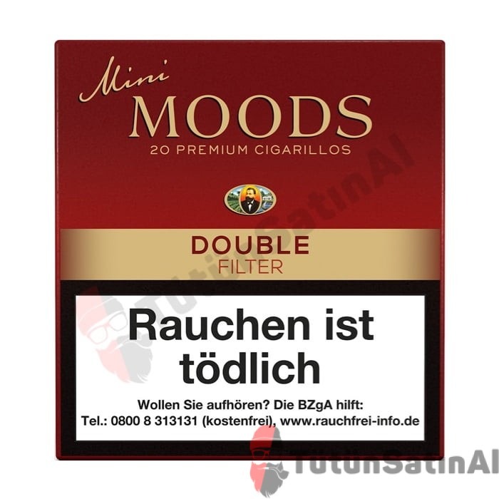 Moods Mini Double Filter 20's - Sigarillo