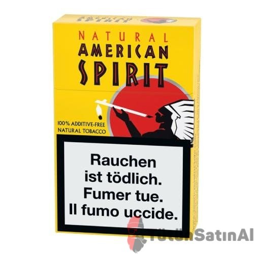 American Spirit Yellow İthal Paket Sigara