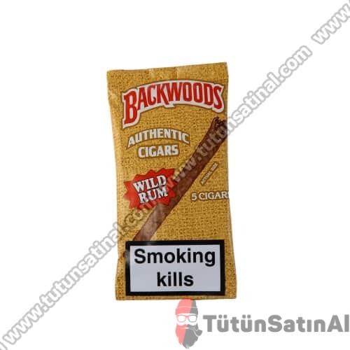Backwoods Wild Rum (Rom Aromalı) Islak Puro