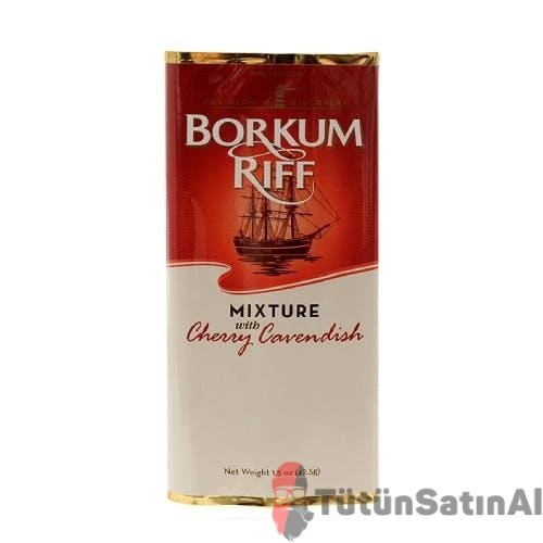 Borkum Riff Cherry Cavendish (Vişne) İthal Pipo Tütünü