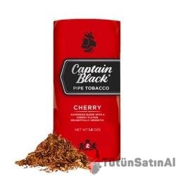 Captain Black Cherry (Vişne) İthal Pipo Tütünü – Aromatic Black Cavendish ile Dü... tütün ürün görseli