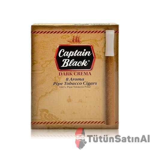Captain Black Dark Crema Ağızlıklı Puro Satın Al – Çikolata Aromalı puro ürün görseli