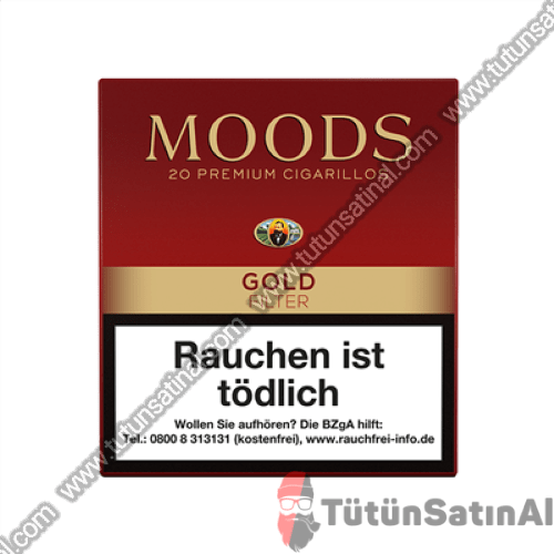 Dannemann Moods Gold Filter 20’li İthal Paket Sigarillo