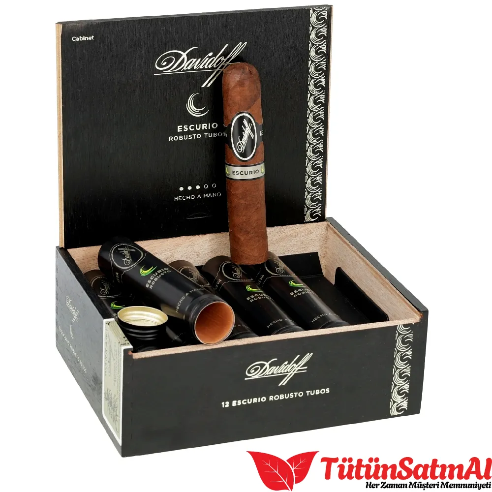 Davidoff Escurio Robusto Tubos 12's Puro