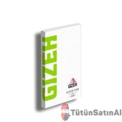 Gizeh sarma kağıdı Super Fine Double Magnet Yeşil Mıknatıslı