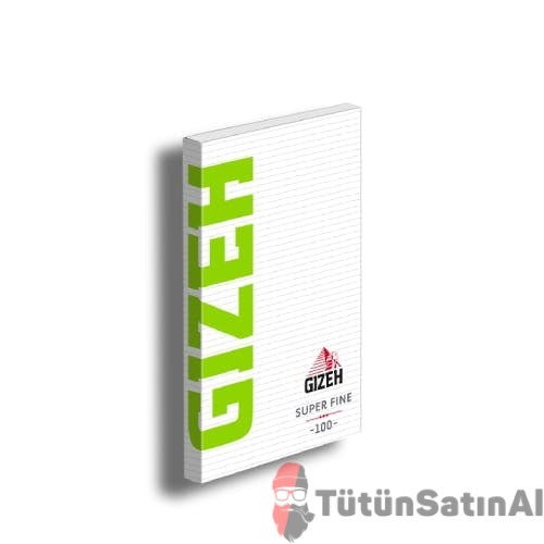 Gizeh sarma kağıdı Super Fine Double Magnet Yeşil Mıknatıslı