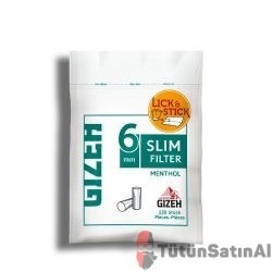 Gizeh Slim Menthol 6 mm Filtre 120 Adet