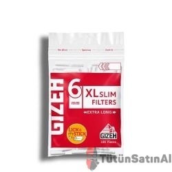 Gizeh XL 6MM Slim Poşet Sigara Sarma Filtresi 6 X 15 MM