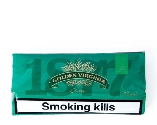 Golden Virginia Classic Yeşil (ikinci kalite orijinal değil) Tütün – 50gr