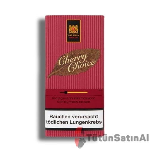 Mac Baren Cherry Choice Pipo Tütünü 40 g