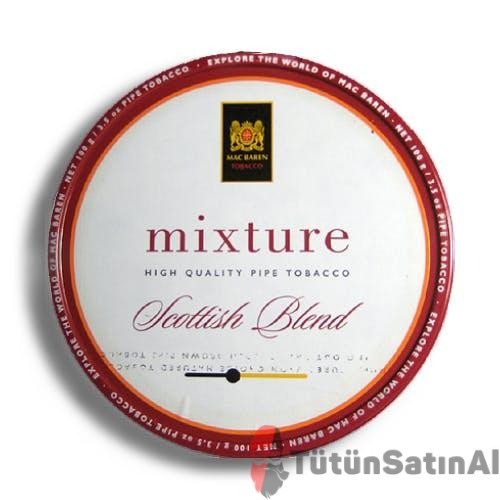 Mac Baren Mixture Scottish Blend ( Hafif Aromatik) Pipo Tütünü