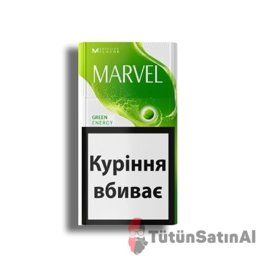 Marvel Green Energy (Yeşil Elma Aromalı)