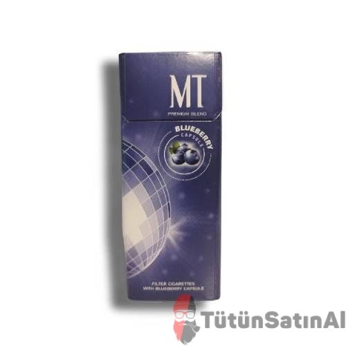 MT Premium Blend Super Slim Blueberry Capsule Sigara (Böğürtlen)