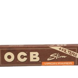 OCB King Size Virgin Paper Filter Kahverengi Zıvanalı