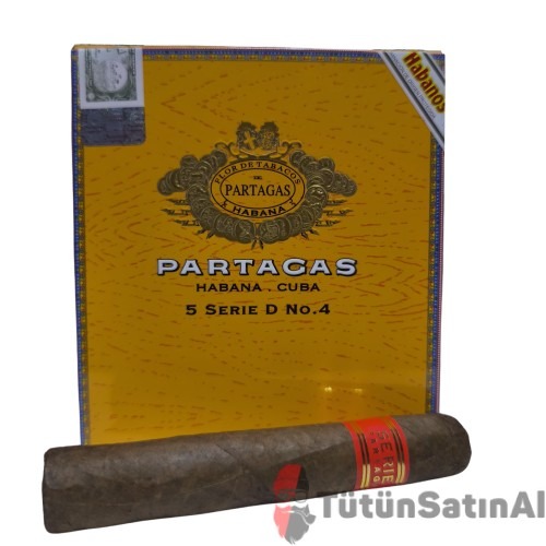 Partagas Habana Cuba 5 Series D No .4 - 5's Gift Pack (Dominic)