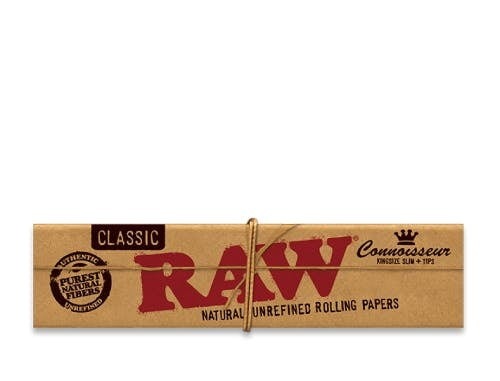 RAW Classic Connoisseur King Size Slim + Tips