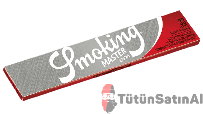 Smoking King Size Master Filter Gümüş Zıvanalı Tane