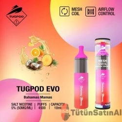Tugboat Evo 4500 Puffs - Bahamas Mamas ( Portakal-Ananas-Hindistancevizi)