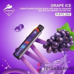 Tugboat XXL 2500 Puffs Grape Ice (Üzüm)Tek Kullanımlık Elektronik Sigara