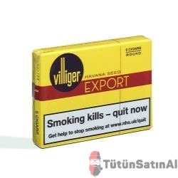 Villiger Export Preslenmiş / 5'li Paket Puro