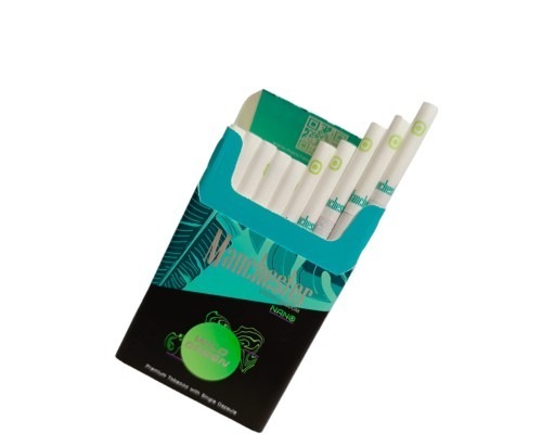 Manchester Nano Wild Green Mentollü Slim Sigara (Mentol Nane Aromalı) - Görsel 2