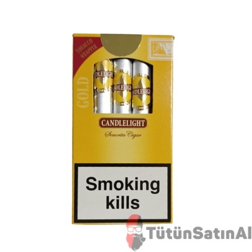 Candlelight Vanilla Aroma Cigars 5's