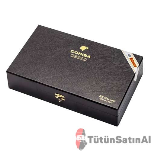 Cohiba Maduro 5 Genios Puro - 25'li Ahşap Kutu - Görsel 2