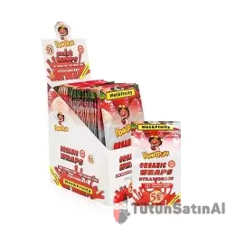 Honeypuff Organic Wraps Çilek aromalı sarma kağıdı