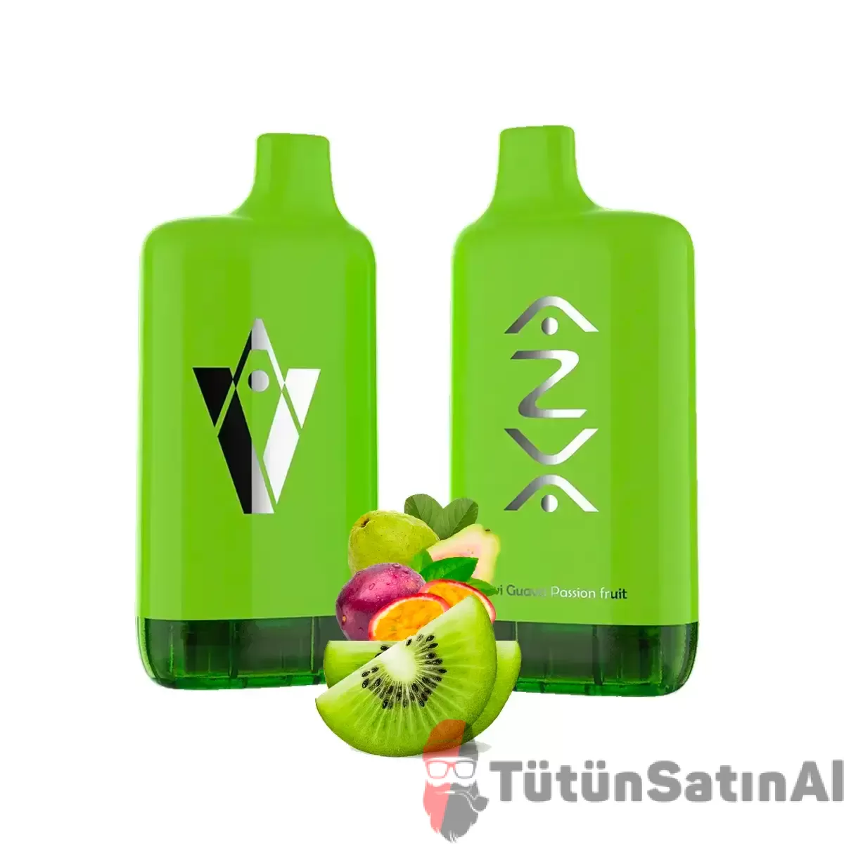 Azva Puff 8000 Kiwi Guava Passion Fruit