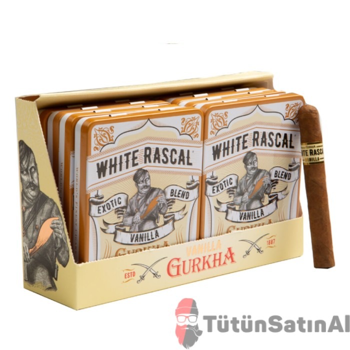 Gurkha Cafe Tabac White Rascal Vanilla Petite - Görsel 2