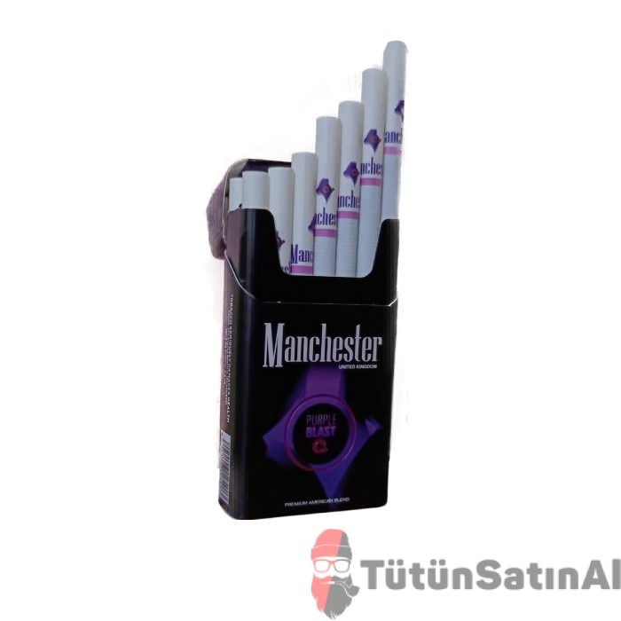 Manchester Queen Compact Purple Blast Sigara - Görsel 2
