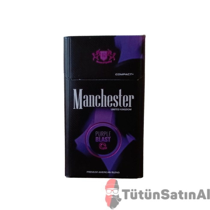 Manchester Queen Compact Purple Blast Sigara