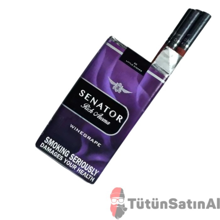 Senator Rich Aroma Winegrape Sigara - Görsel 2