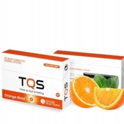 TQS ORANGE BLAST (PORTAKAL AROMALI) IQOS CİHAZ UYUMLU