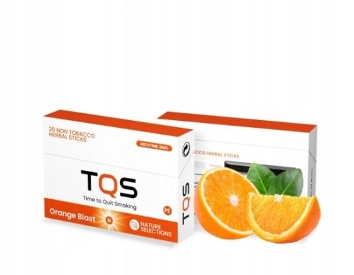 TQS ORANGE BLAST (PORTAKAL AROMALI) IQOS CİHAZ UYUMLU
