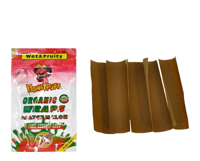 Honeypuff Organic Wraps Watermelon (Karpuz) Aromalı Sarma Kağıdı - Görsel 2