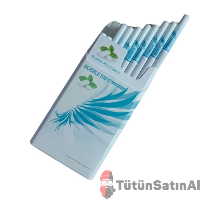 İndigo Bubble Mint Super Slim (Sakız Nane) İthal Sigara - Görsel 2