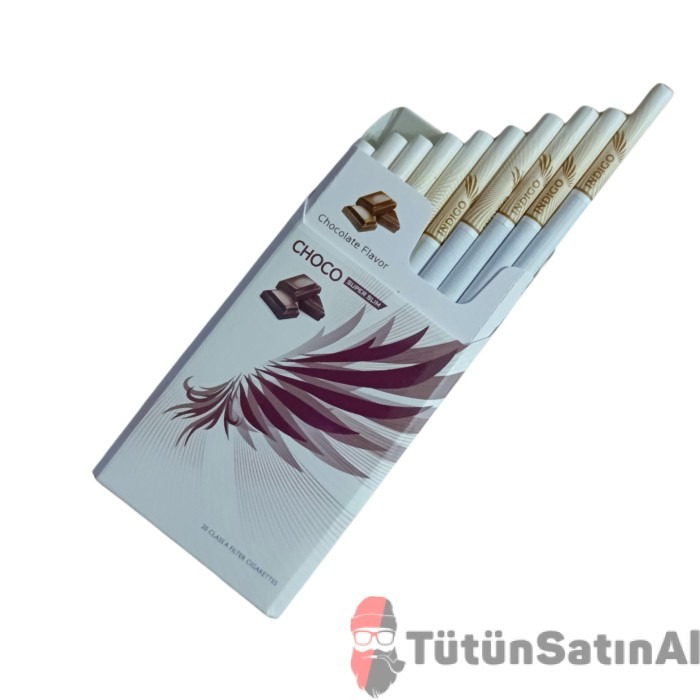 İndigo Choco Super Slim (Çikolata) İthal Sigara - Görsel 2