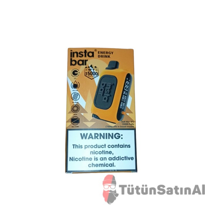 InstaBar WT15000 Energy Drink Rechargeable Disposable Device