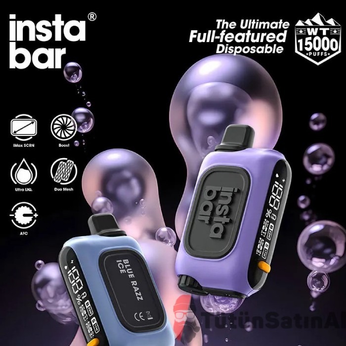 InstaBar WT15000 Watermelon Smash Rechargeable Disposable Device - Görsel 4