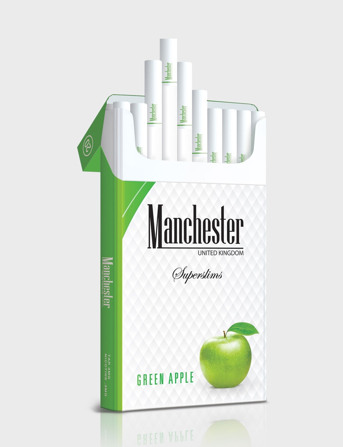 Manchester Superslims Green Apple