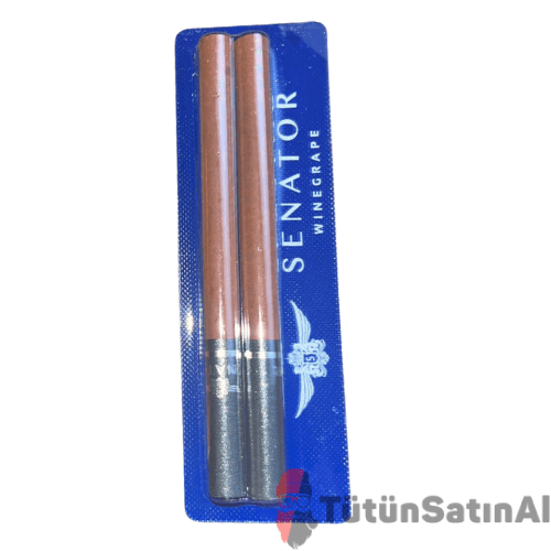 Senator Wine Grape (Üzüm Aromalı) Super Slim İthal Sigara