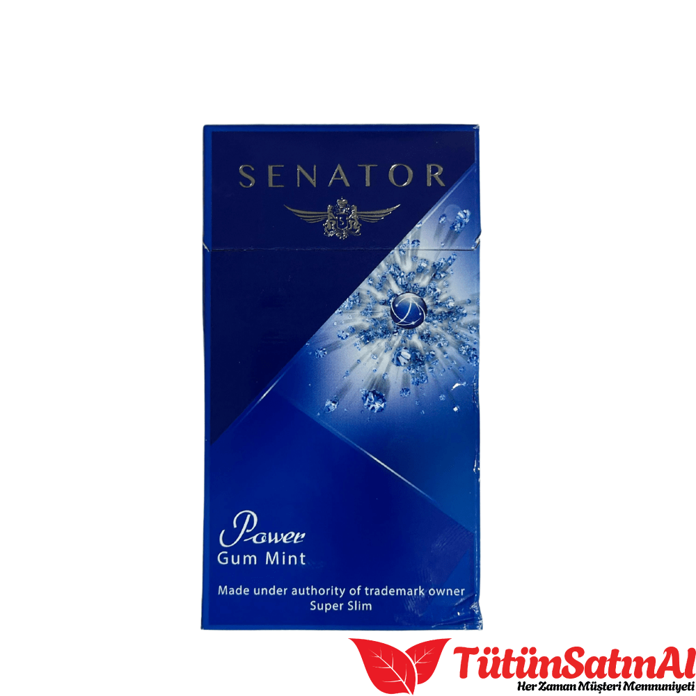 Senator Power Gum Mint Sigara