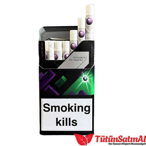 Davidoff Reach Purple Green FreeShop İthal Sigara - Görsel 2