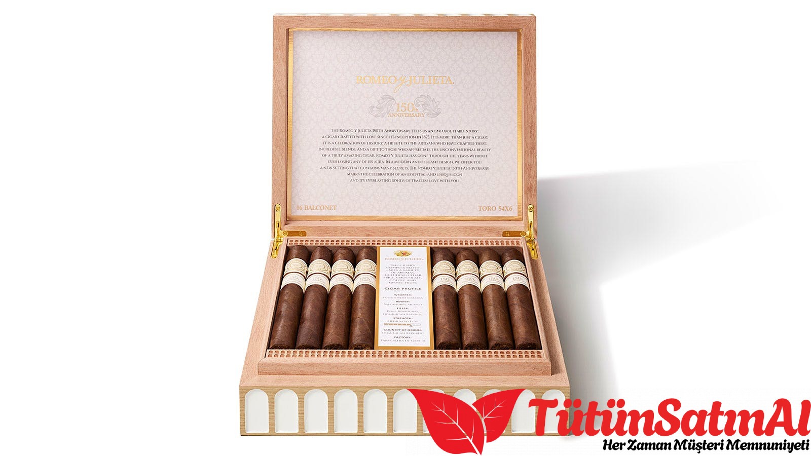Romeo Y Julieta 150th Anniversary