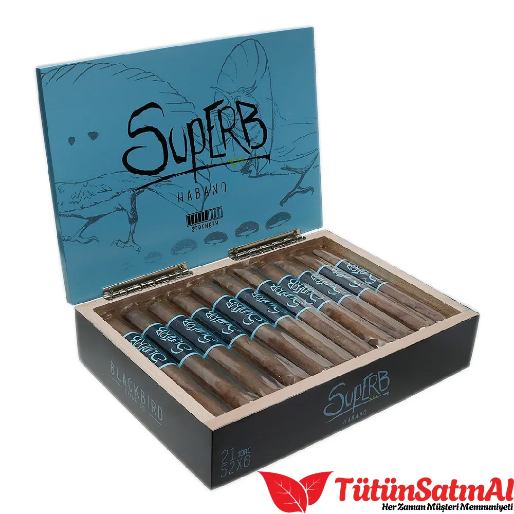 Blackbird Superb Habano Toro 21's Puro