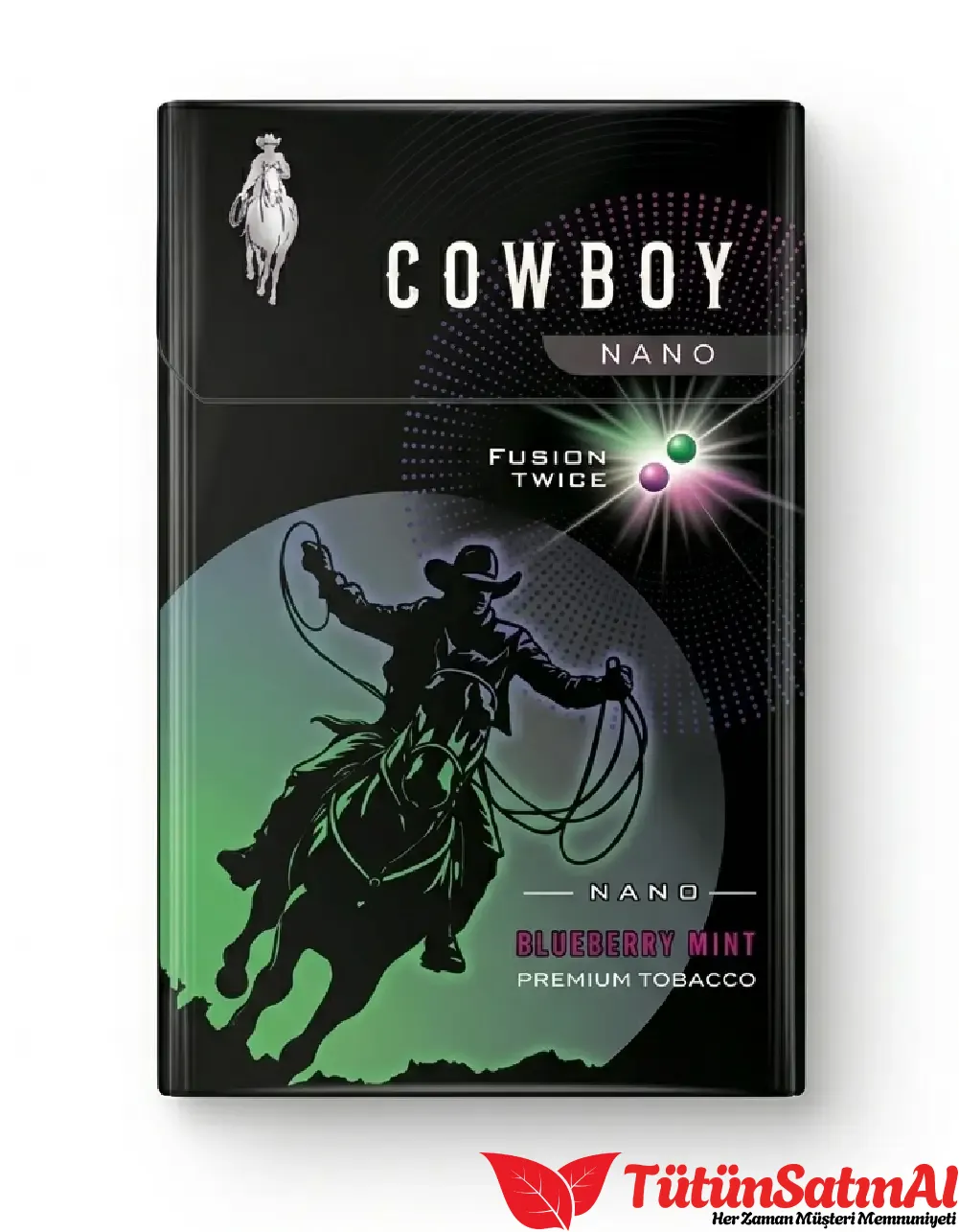 Cowboy Fusion Twice Blueberry Mint