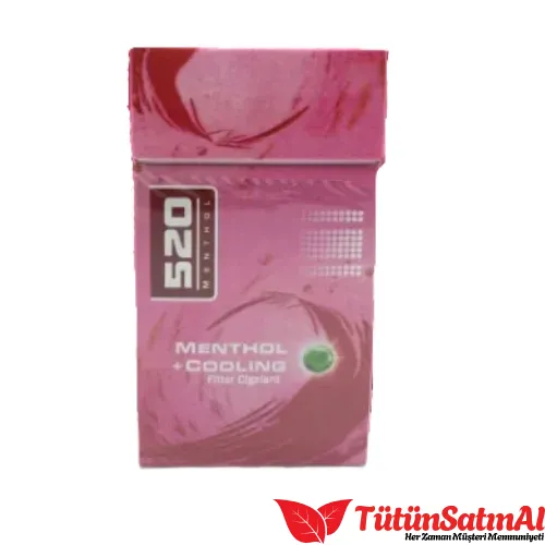 520-1.webp TTL 520 Supreme Menthol Cooling Kalpli Filtreli Sigara - Görsel 1