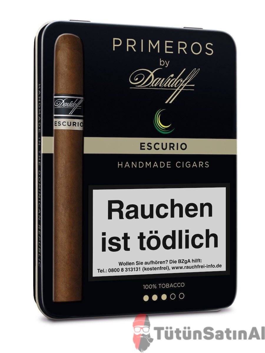 Primeros-Escurio-Blech-tutuncesitleri50.jpg Davidoff Primeros Escurio Puro - Görsel 1