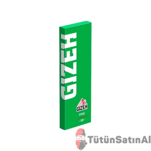 gizeh-fine-koyu-yesil-sarma-kagidi-tutuncesitleri50.jpg Gizeh Fine 50 Koyu Yeşil Sarma Kağıdı - Görsel 1